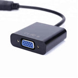 GOLD HDMI TO VGA CABLE ADAPTOR CONVERTER FOR PC TV MONITOR