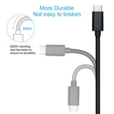 USB Fast Charge Type C Cable for Samsung S8 S9 S10 Macbook - 1m / 2m / 3m