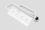 WiFi Wireless UK Smart Plug Socket Extension Lead USB For Alexa Google Home Nest