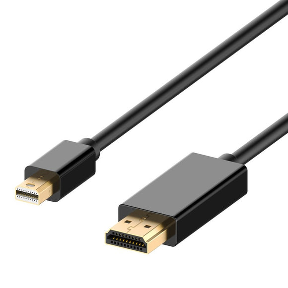Mini Displayport DP Thunderbolt to HDMI HD Gold Cable