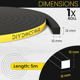 DIY Doctor - Draught Excluder Foam Tape