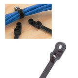 Screw Mount Cable Tie - 100 Pack