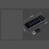 4 Port High Speed USB 3.0 Hub