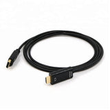 DISPLAYPORT DP TO HDMI HD GOLD PLATED CABLE - 1m / 2m / 3m / 5m