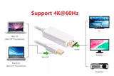 Mini Displayport DP Thunderbolt to HDMI HD Gold Cable