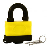 Rolson Weatherproof Heavy Duty Laminated Steel Padlock w/Keys