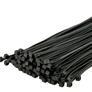 Cable Ties - Black or White - Pack of 100