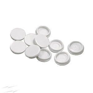 Pack of 10 White BG British General Spare Socket Screw Caps