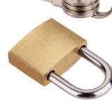 20mm Brass Mini Suitcase Luggage Padlock