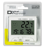 Digital Thermometer & Hygrometer Humidity for Room & Green House Temperature - Max/Min Range - Easy to Read LCD Screen…